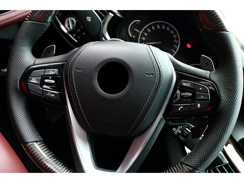 Compatible BMW G F Chassis Shift Paddles: Carbon Fiber Magnetic for M2, M3, M4, X3, X4, X5, X6 Series.