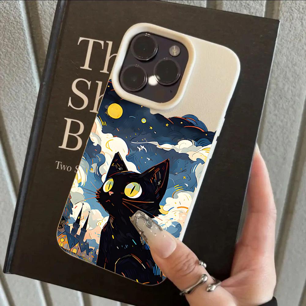 

HOT Cartoon Cat Cool Lichee leather pattern Phone Case For Redmi A5 A3 A1 14C 13 12 12C 10 9 8 K60 Ultra Shockproof Cover Redmi 9T
