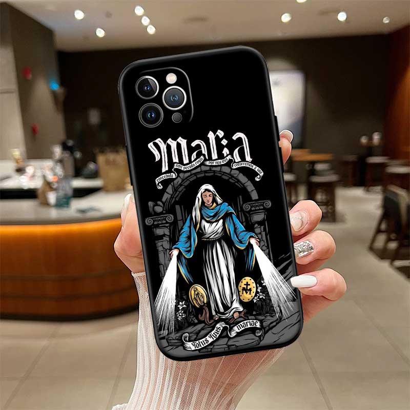 

RE62 Virgen Maria New High-End Shell Phone Case for Redmi Note 10 11 12 Pro Max 10S 10C 10T 11A 11S 12S 12C Redmi Note 10 5G