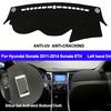 Car Dashboard Cover Dash Mat Non-Slip For Hyundai Sonata 2011 2012 2013 2014