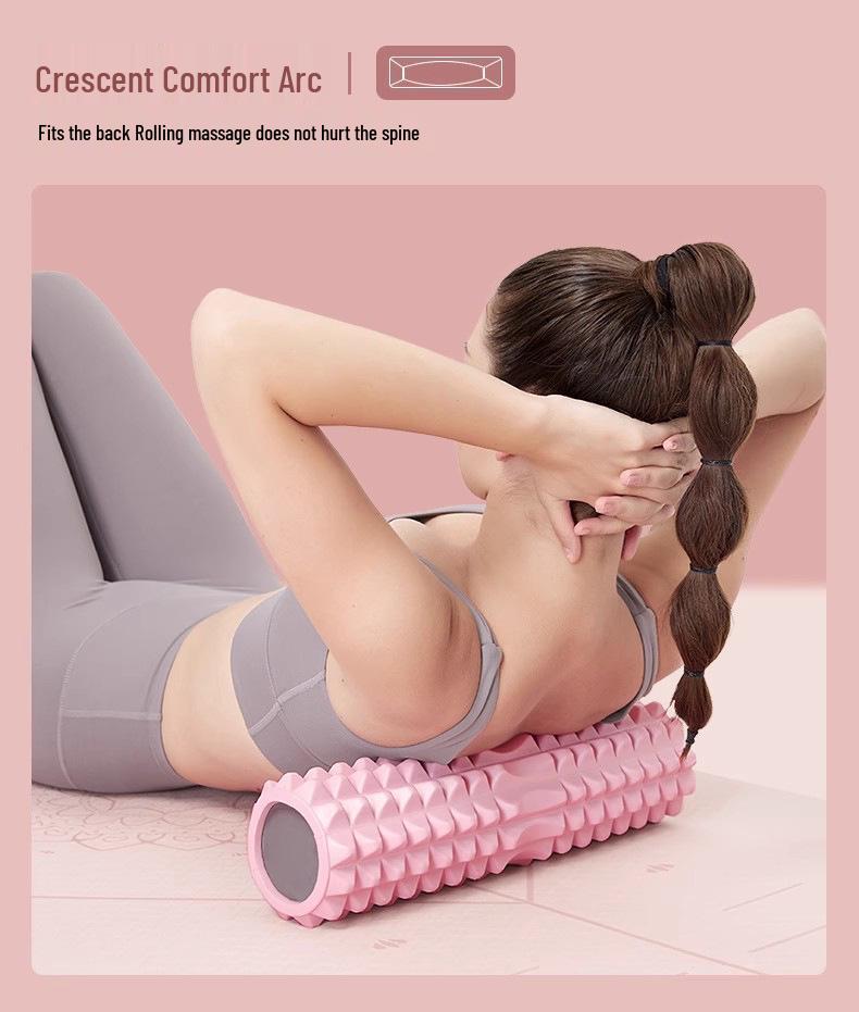 Συμπαγής Κύλινδρος Μασάζ από Αφρό EVA για Μυϊκή Χαλάρωση και Γιόγκα