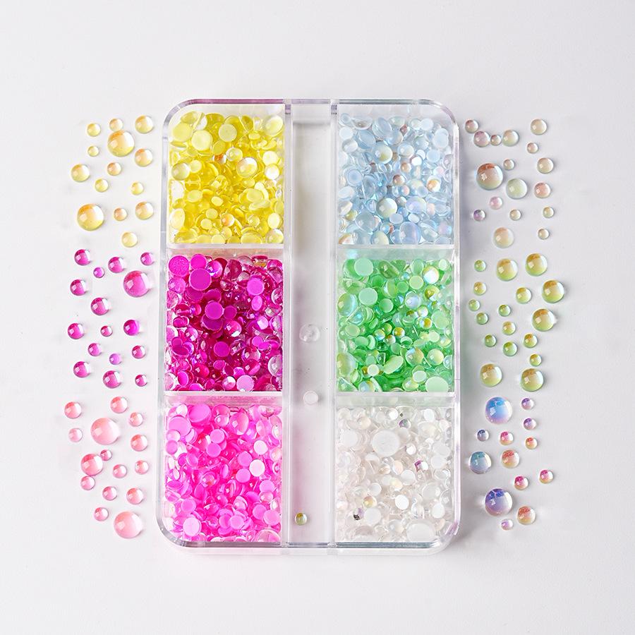

Mermaid Pearls & Candy Bubble Rhinestones Mix for Nail Art