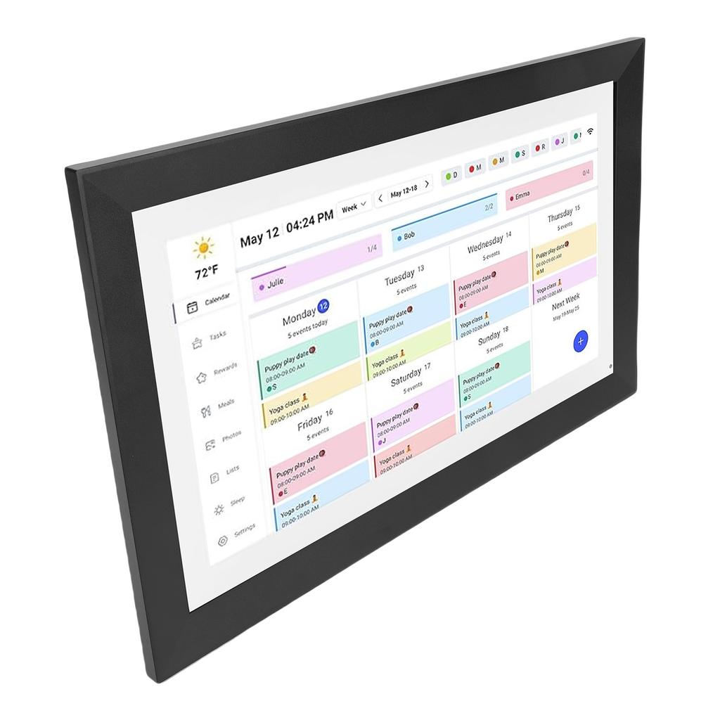 Smart Digital Calendar 1080P 15.6 Inch Touchscreen WiFi Interactive Display Wall Planner Digital Calendar with APP for