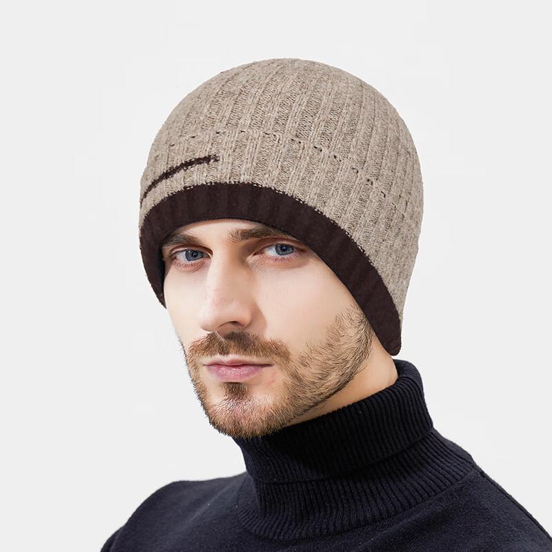 

ZHENYUEQI Зимний шерстяной вязаный набор: шапка и манишка One Size