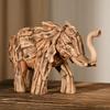 Naturecraft Resin Driftwood Collection Elephant Figurine