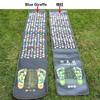 Blue Giraffe Foot Reflexology Mat, Foot Massage Mat, 175x35cm, Health Board, Walking Mat, Foot Mat, Massage, Acupressure, Foot Care, Foldable, Promote