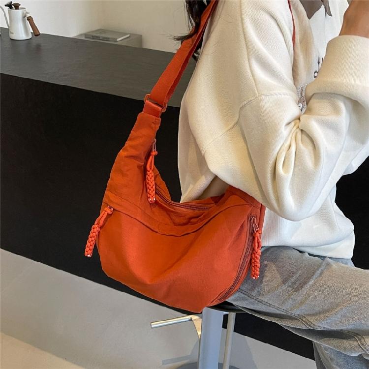 Crossbody Bag for Girl Student Dumpling Bags Nylon Bag Shoulder Bags