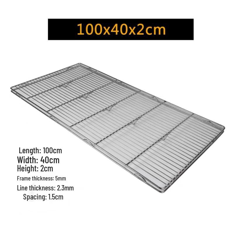 

SPSR Double-Layer Stainless Steel Pork Rack Grate (2-Pack)
