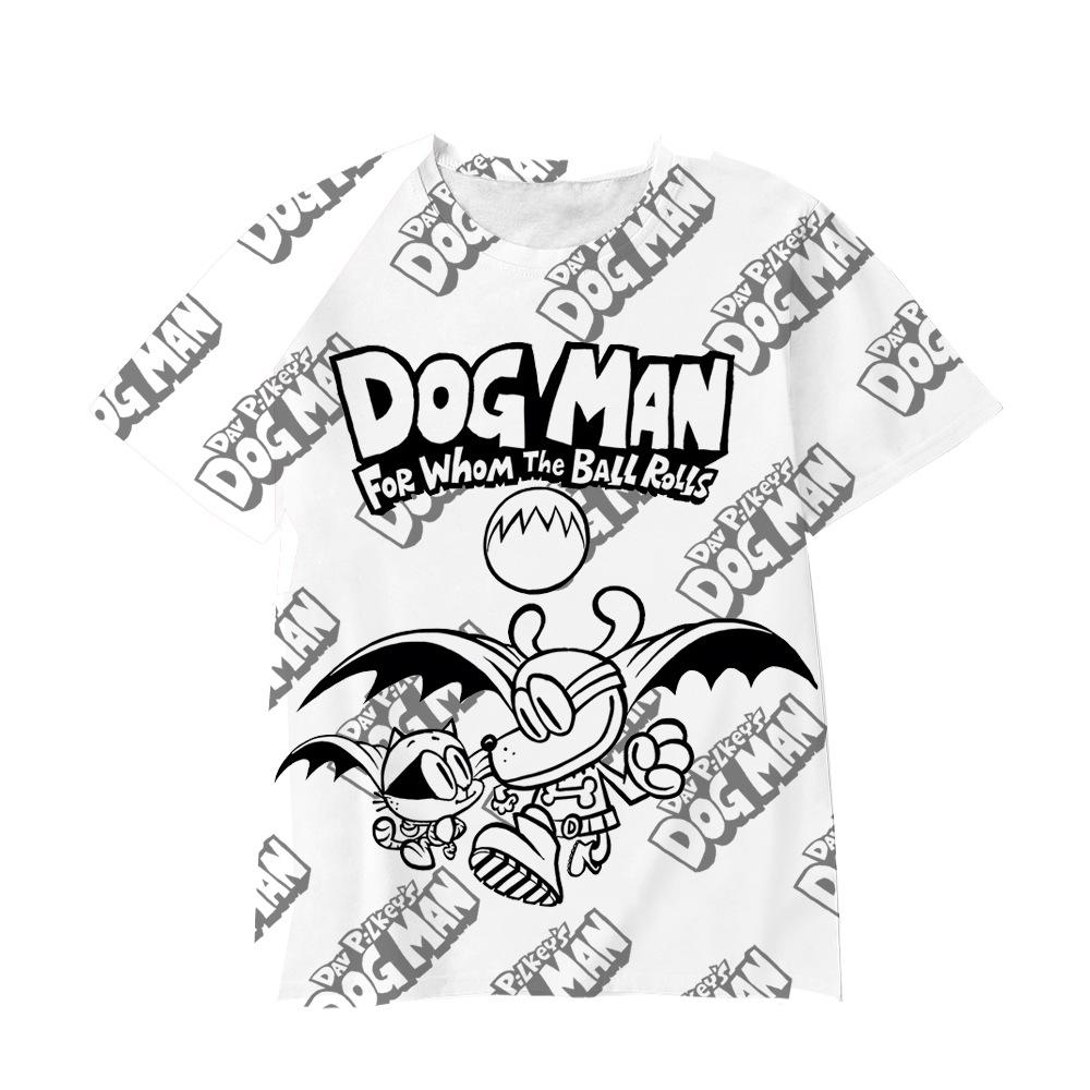 Personalisiertes, hübsches Cartoon-T-Shirt Anime-Kinder-T-Shirt 3D-Digitaldruck Herren-Kurzarm-Sommer-T-Shirt Top