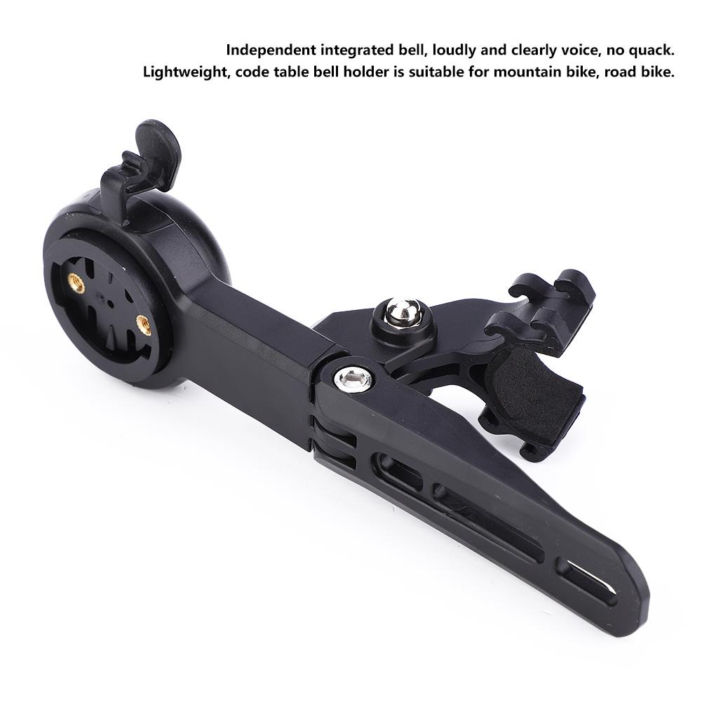 Plastic Multifunction Bike Computer Bracket Code Table Bell Holder for Mountain Road BicycleB
