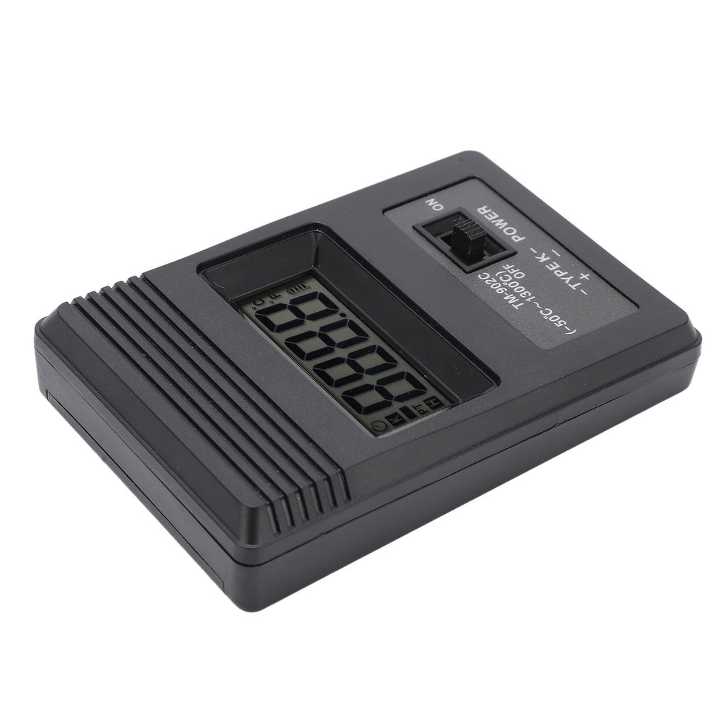 Tm?902c Industrial LCD Display Digital Sensor Thermometer with Curved Shank Surface Thermocouple