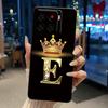 For ZTE Blade A56 (Z2473)/Nubia A56 Luxury Crown Letter Case For ZTE Blade A56 Pro Soft Silicone Black Case Shockproof Shell