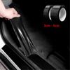 3-10m Width Length Carbon Fiber Sticker Tapes Car Anti Collision Protector Strip Wrap Auto Bumper Door Sill Protection Film