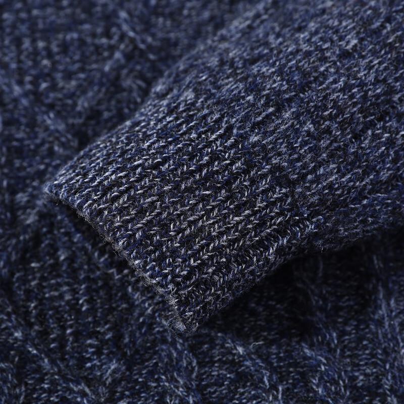 Antonio Men's 100% Merino Wool Turtleneck Sweater