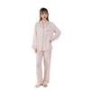 Mao Ma Sha Damen Pyjama-Set, Langarm, Lange Hose, Strickjacke, Große Größen, Revers-Design, Für Zuhause oder Draußen, Frühling/Herbst.