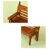 Doll House Cartoon Bench Ornaments Props Doll House Mini Wooden Ornaments Benches