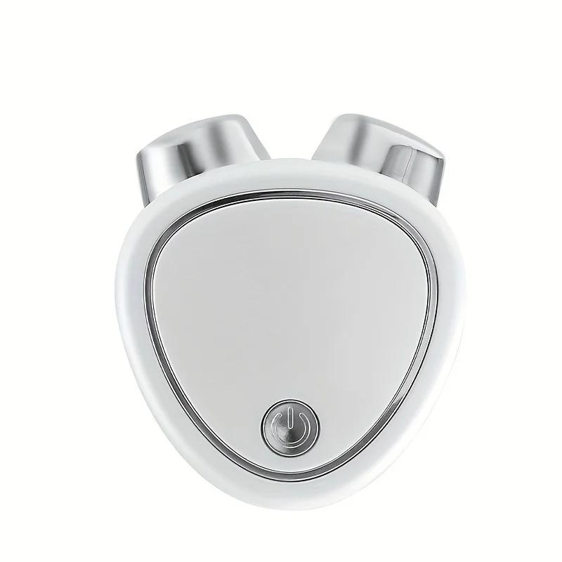 Mini Micro-Electric Facial Beauty Instrument Portable Dual-Head Massage Skin Care Thin Chin V Face Firming Face Massager