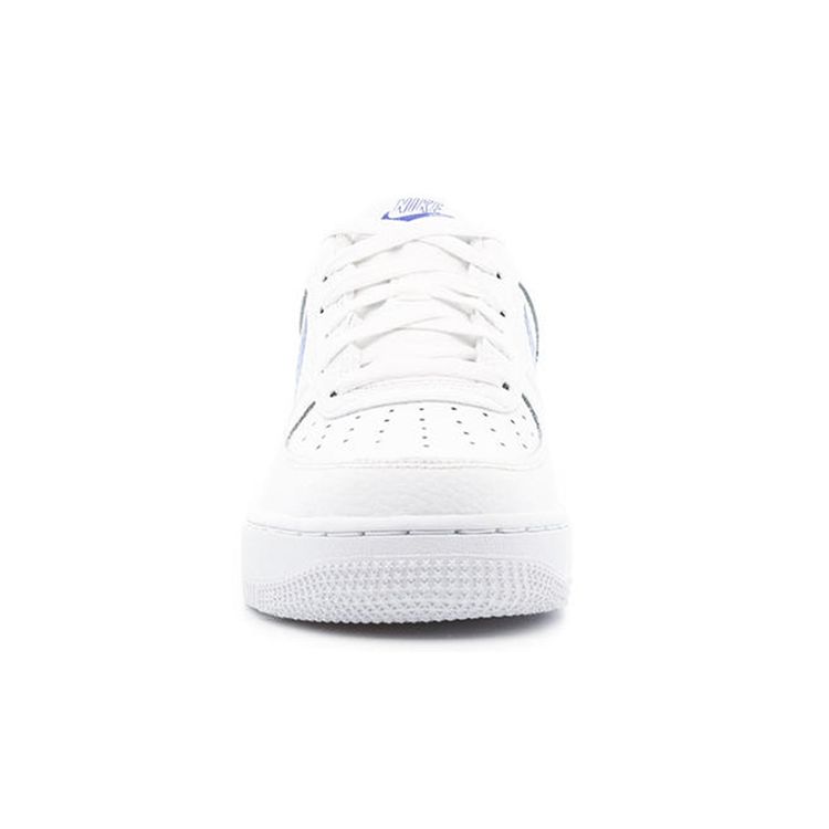 Nike Air Force 1 Low GS Doodle Swoosh - White Racer Blue Kids Sneakers DM3177-102