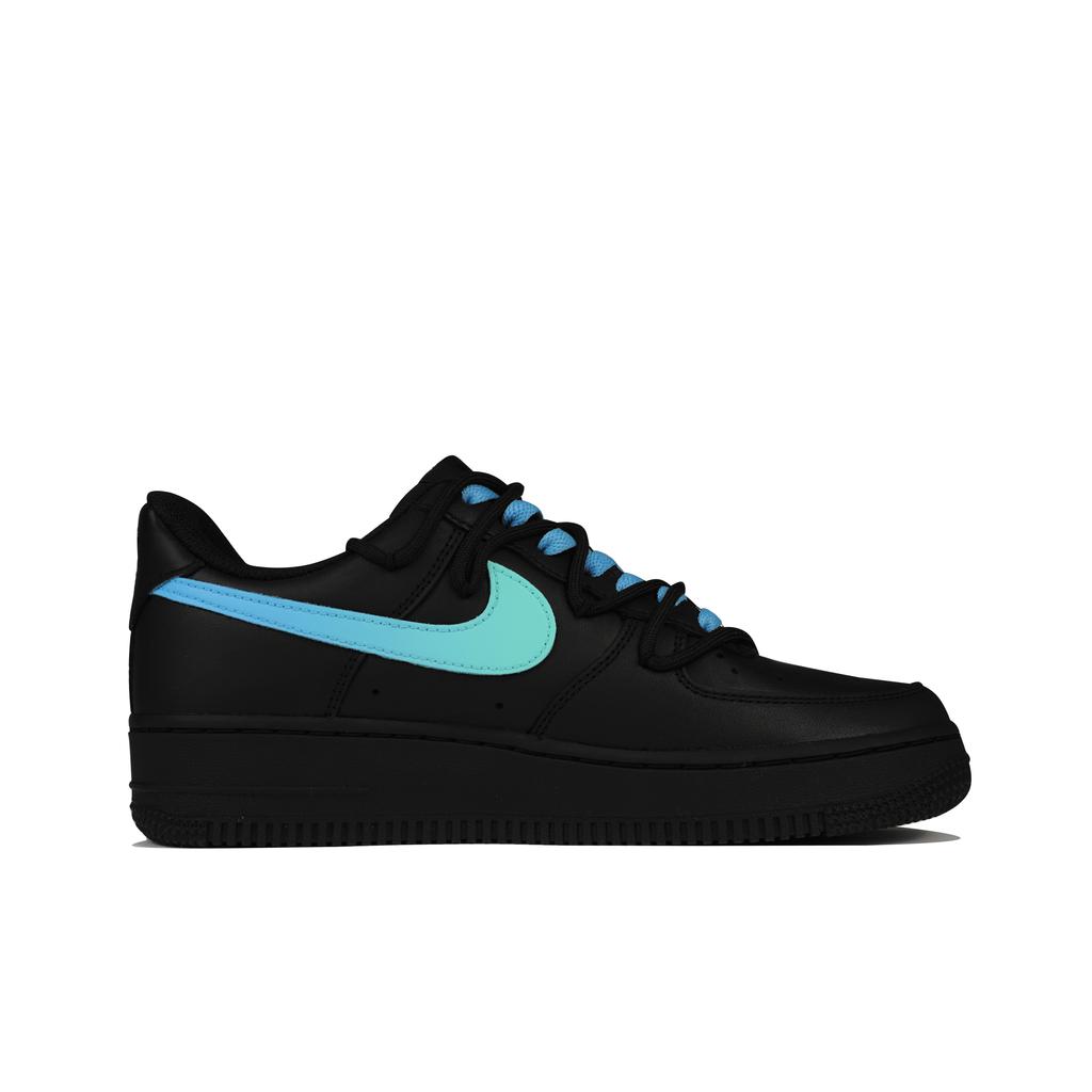 Nike Air Force 1 Nízké Skateboardové boty Unisex Černé Modré CW2288-001(Tým-X-BOX)-Náhodné balicí sáčky