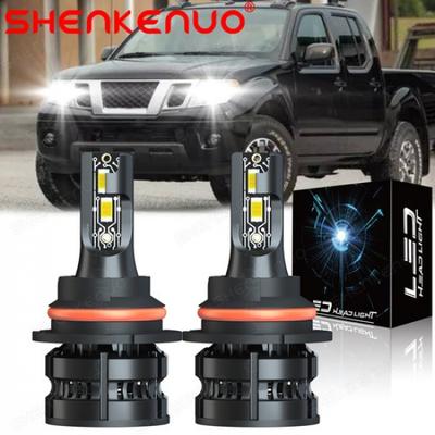 LED Headlight Bulbs 9007 Hi Low Beam for Nissan Frontier 2001-2019 Super Bright