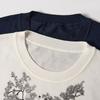 Northern Deer 'Hot Air Balloon' Lyocell Cotton Mulberry Silk Summer Knit T-Shirt WX261227
