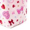COLORFUL CANDY STYLE Deodorizing Diaper Pouch and Diaper Pouch Set of Heart and Ribbon Sparkle Beauty (Clutch Type) 2, (White) B8001600-BTR