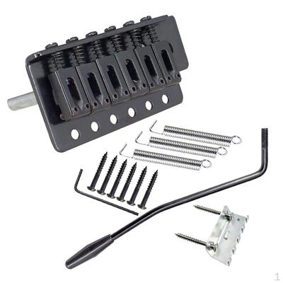 Replacement Electric Guitar Tremolo Bridge Set for ST 52.5mm String Spacing