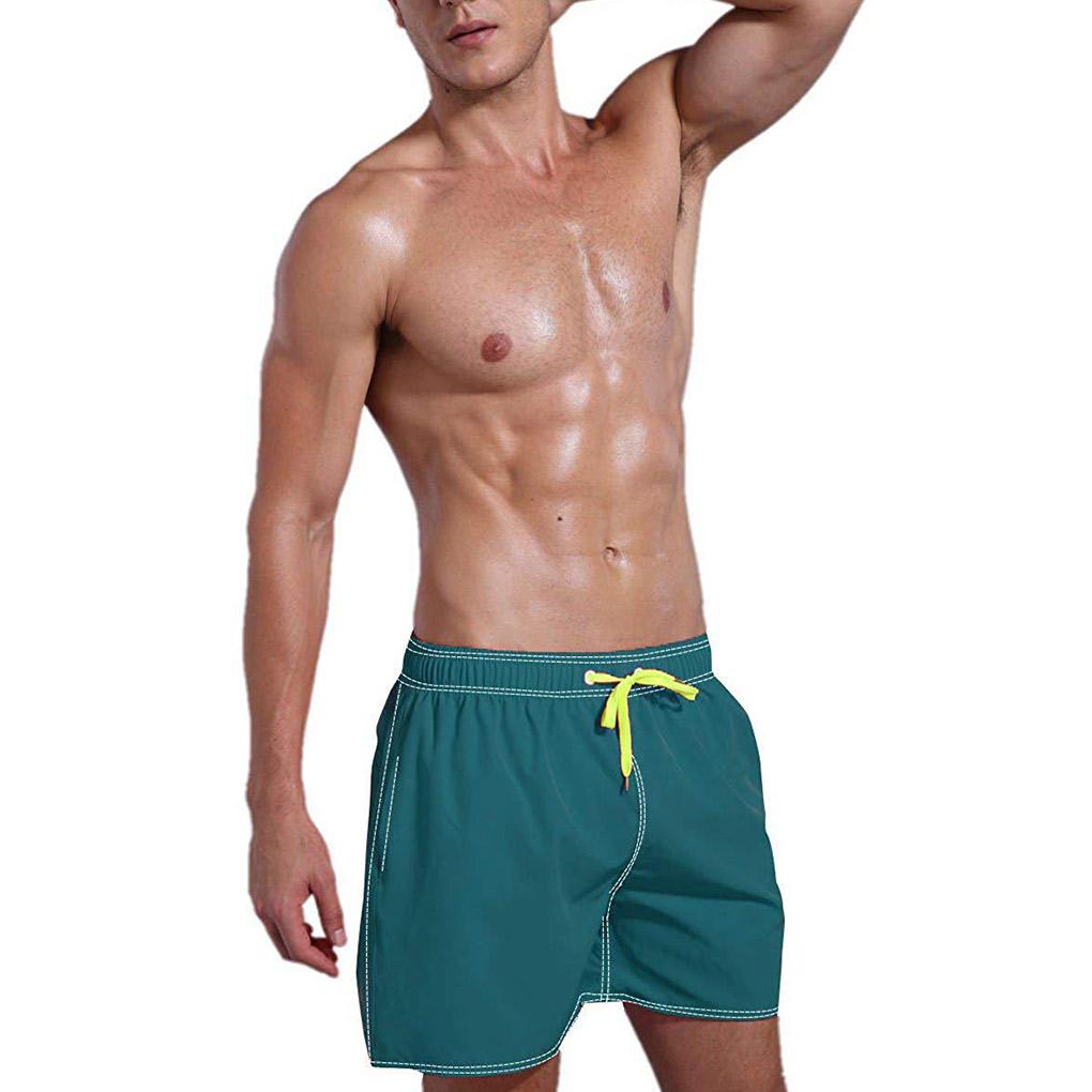Men's Beach Board Shorts Cotton Running Summer Casual Trunks Swimwear