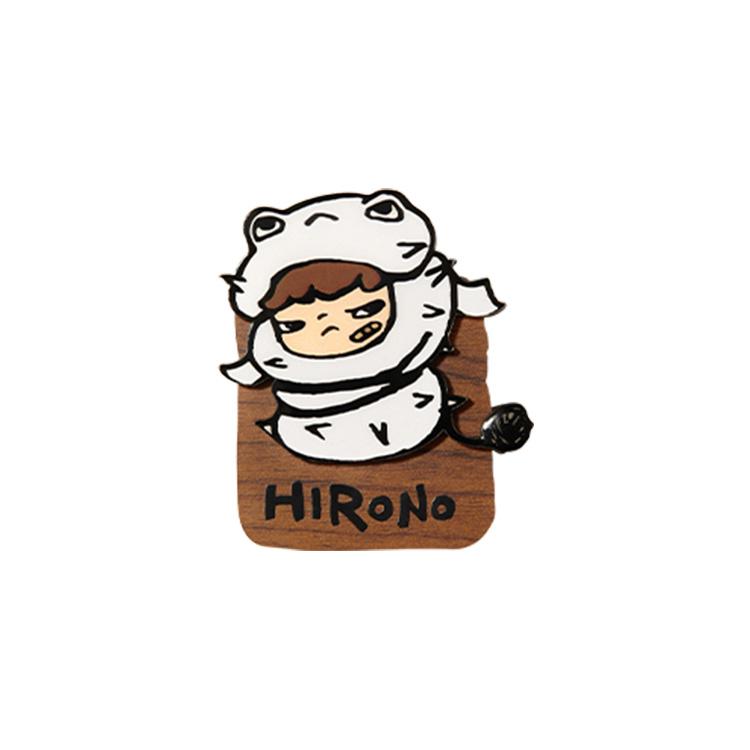 New POP MART POP MART Hirono Echo Series Pieces Of Memory Fridge Magnet Clip PPMT-2504-0003