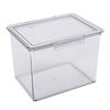 XL Airtight Clear Plastic Food Storage Container Durable BPA-free Canister Stackable Kitchen Organization Ideal Grains Baking