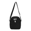 Cute Oxford Cloth Messenger Bag Mini Size Zipper Closure Crossbody Bag Cartoon Print Storage Bag Women