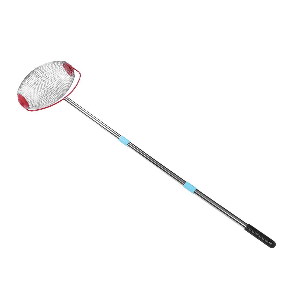 Rolling Nut Gatherer Stainless Steel 44.7 Inch 3 Section Multifunctional Acorn Picker Upper Roller for Pecans Walnuts Outdoor