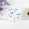 Waterproof Children's Pirate Shark Tattoo Stickers - Birthday Party & Cartoon Design