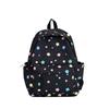 New high-value, fresh and sweet, colored star backpack, high school student large-capacity backpack