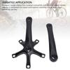 165mm Fahrrad-Kurbelgarnitur, Aluminiumlegierung, Stabile Konstruktion, Kurbelarm-Set, für Reisen