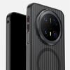 Compatible with Huawei mate80 Pro phone case, corrugated grating magnetic case, mate70 Ice Mist ultra-thin drop-proof protective case