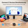 Baseus Mouse-ul Bluetooth wireless este potrivit pentru Apple Mac, Huawei Matebook, laptop, tabletă, desktop, birou, silențios, mouse ușor