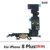 For Iphone 8 / 8 Plus USB Port Connector Board Dock Charging Flex Cable With Mic Microphone