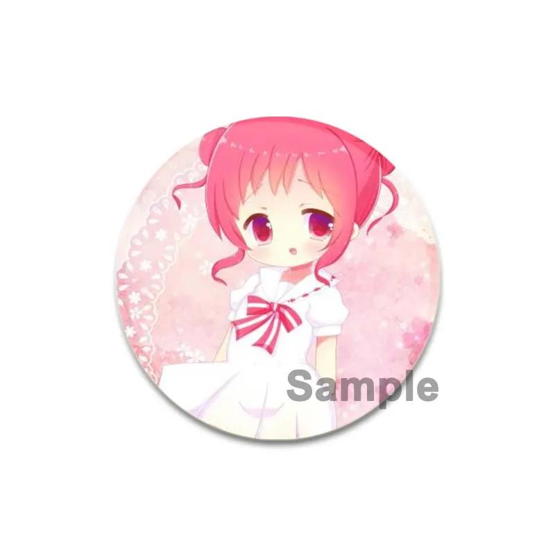 

32/44/58 мм Милая брошь в виде кролика для рюкзака, значки на лацкан в виде аниме-фигурки, аксессуары для мультяшного косплея, аксессуары для одежды, украшения 32mm