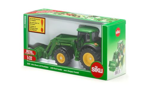 SIKU John Deere Tractor with Front Loader 1/32 SK3652