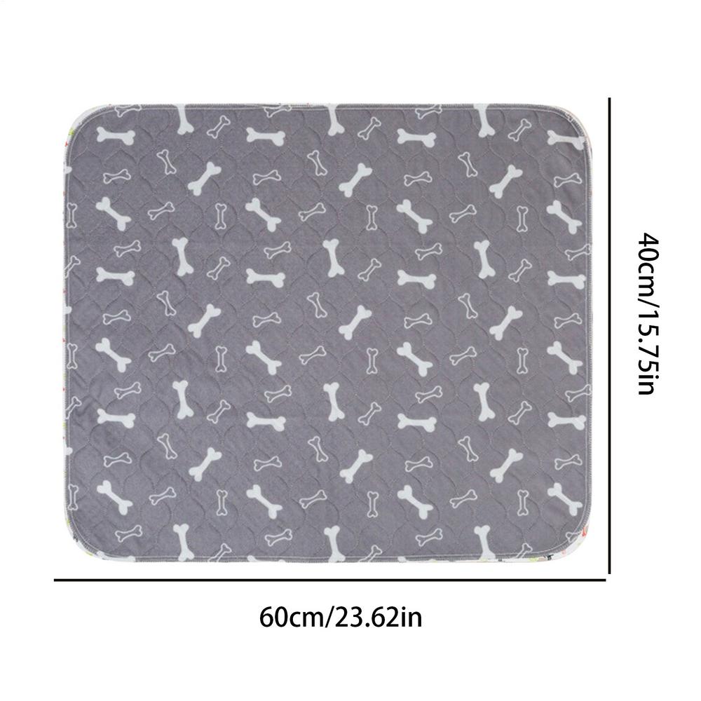 Leak-Proof Dogs Cats Potty Training Mat Reusable Pet Bed Mat Puppy Pee Pads Fast Absorbent Training Mat Home Travel Play Mats