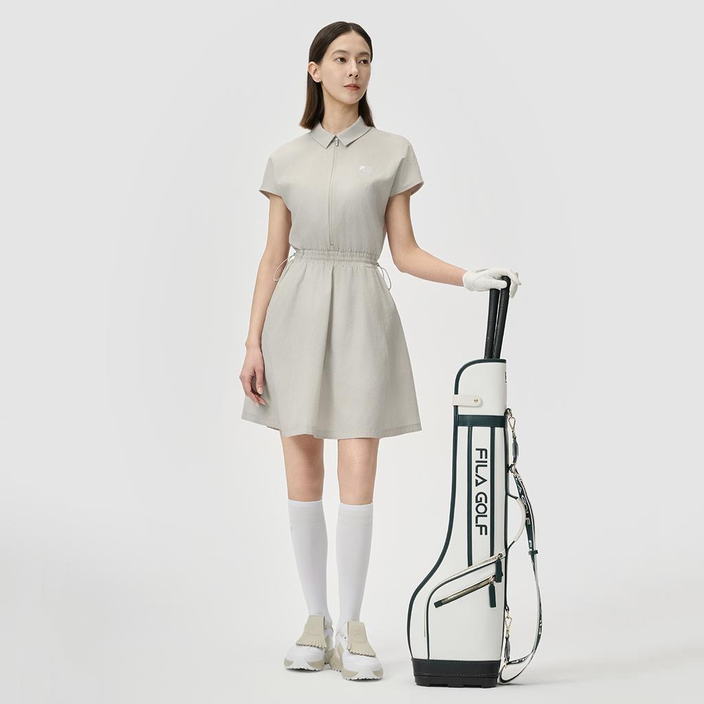 New FILA Golf Series Sleeveless Dress Women's Gray Oat A11W525306F-BG
