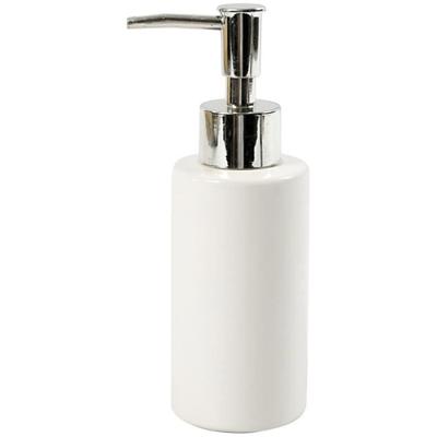 Dávkovač mýdla - Keramika - 150 ml - Bílý - Současný - Designový
