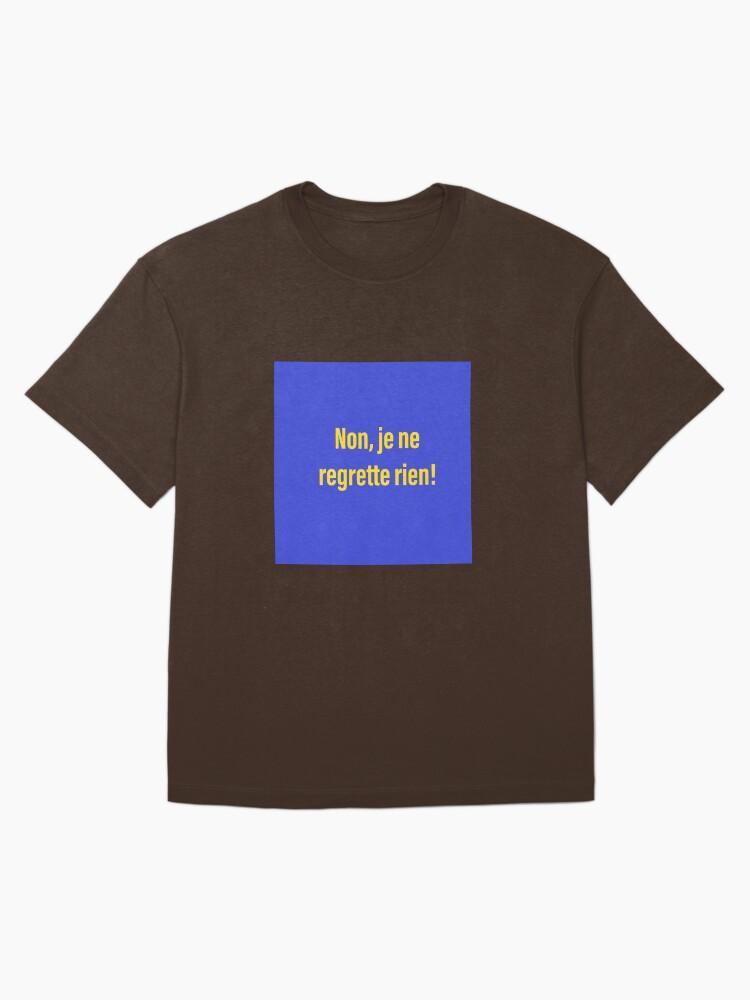 édith Piaf No regrets Oversized T-Shirt