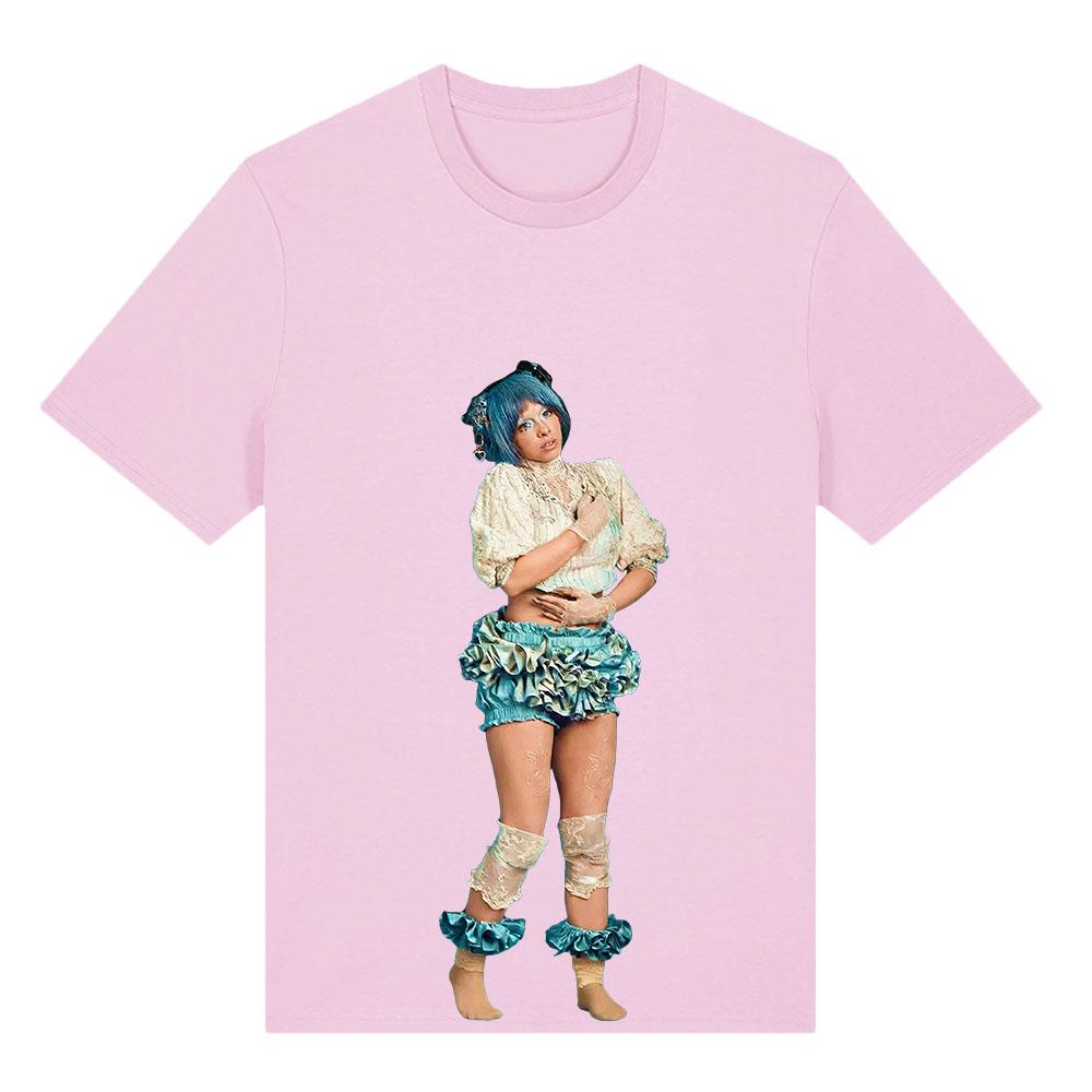 Album Heads Design Graphic Tees MelanieMartinez Singer Printing T-shirt Cotton O-neck Short Sleeve Female Tshirts Unisex Clothes