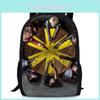 Kids Thunderbolts Durable Backpack 15in Large Capacity Oxford Schoolbag Anime