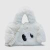 Winter Flauschige Tasche Damen Große Augen Kleine Augen Plüsch Welpe Handtasche Nische Schulter Umhängetasche Trend