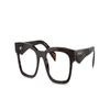 Prada Logo Temple Rectangular Optical Frame Men's Tortoiseshell Tortoiseshell Color 54 Basic Packaging-glasses Case + Packaging Box