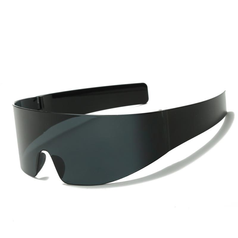 New high definition sunglasses future punk style sports glasses modified face sunglasses windproof and dustproof sunglasses