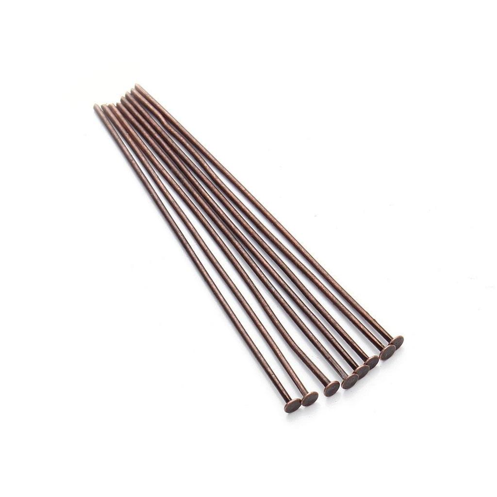 Accesorios para Hacer Joyería DIY Hecha a Mano: Alfileres Planos y de Cabeza T para Collares y Pulseras